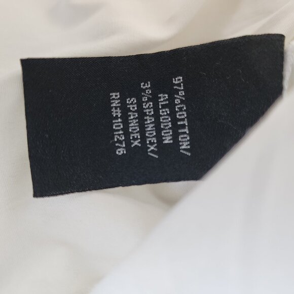 ✨Rampage Vintage White Ruffle Peplum Blouse Women's Size M Elegant Victorian Y2K - Picture 14 of 15